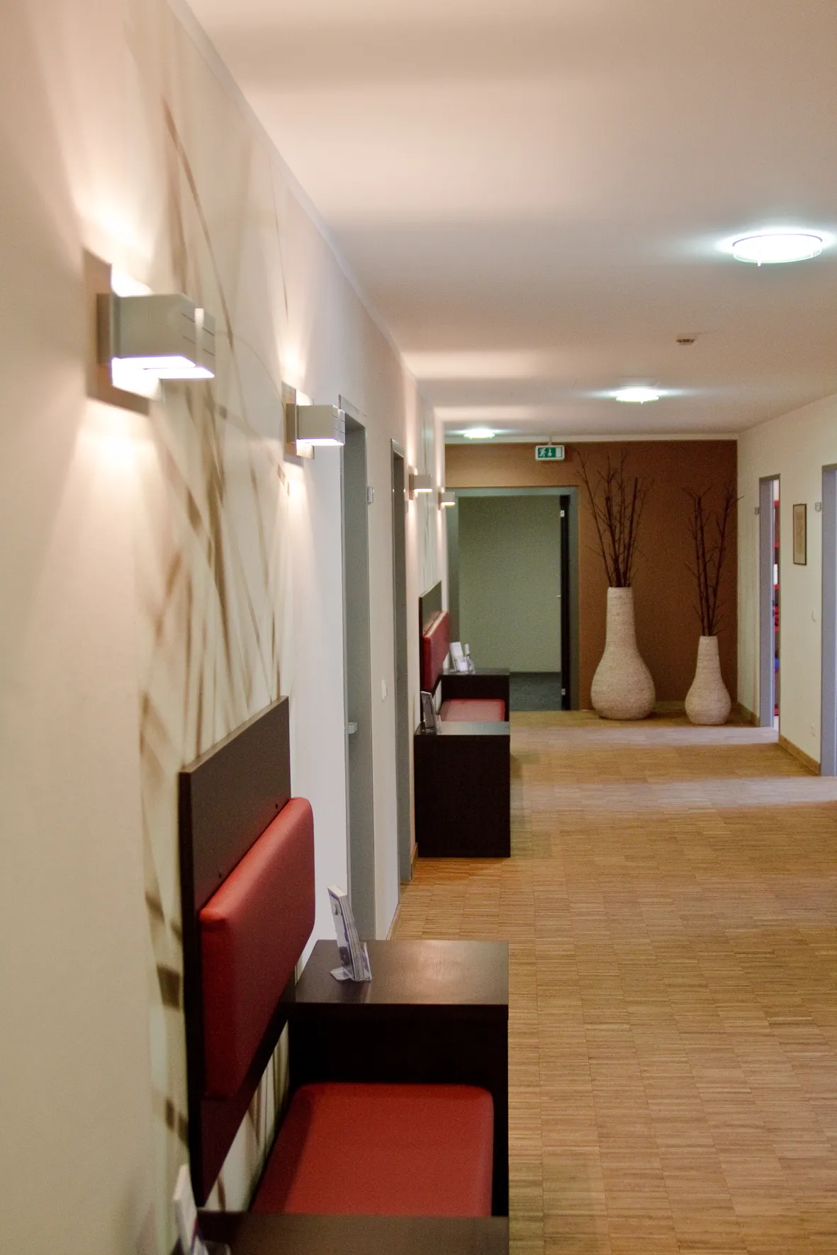 Flur im Therapiezentrum des FPZ Halle